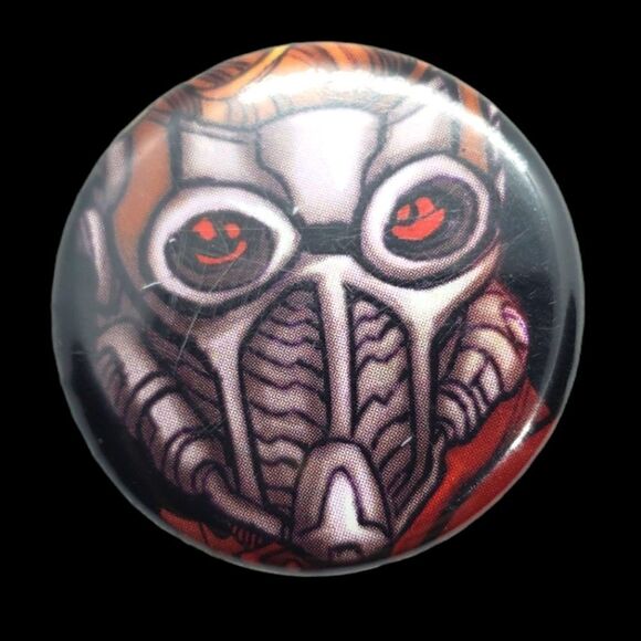 Marvel Guardians of the Galaxy Star-Lord Mask Pin - Picture 1 of 4